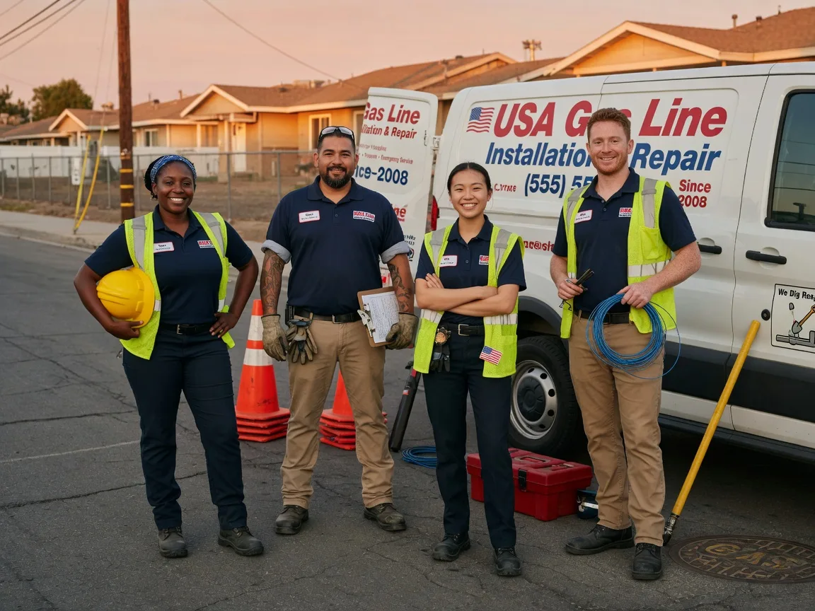 Gas Line Installation company in Manville, NJ